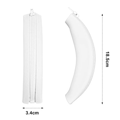 Replacement WH-1000XM4 Silicone Headband Cover Compatible with Sony WH-1000XM4, WH-1000XM3, WH-CH720N, WH-XB910N Headphones, Sweatproof & Washable Headband Cover Accessories (White) - color: White