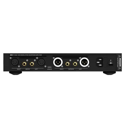 SMSL V.M.V P2 MK2 (Upgraded) Hi-Res Headphone Amplifier,Full Balanced, 99-piece Op-Amp Parallel Matrix, SNR 135dB, THD+N 0.00006%, Hi-End Preamp High Output Power 16Ω/14W, 32Ω/8W, with USB Port