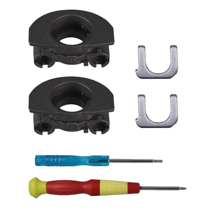 WH-1000XM4 Hinge Replacement Kit Swivel Hinge + U-Shaped Metal Lock Glove Repair Parts Genuine Compatible for Sony WH-1000xm4, Hinge Spin with Replacement Parts (Black)