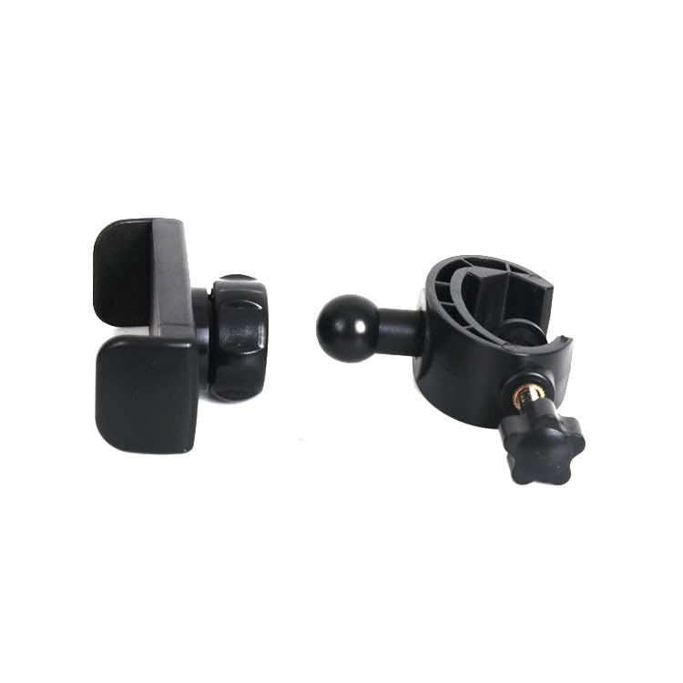 2 Pack Mic Stand Phone Holder Mount Photography Light Stand Phone Mount Holder Clamp Phone Clip for Microphone Stand Tripod Boom Arm Floor Mic Stand Selfie Stick Ring Light Camera Tripod