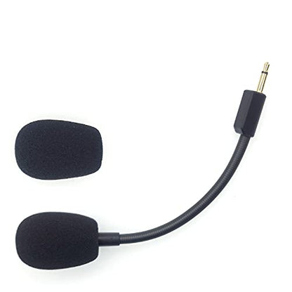 Mic Replacement Fits for Razer BlackShark V2,V2 Pro,V2 SE Wireless Gaming Headsets, Noise Cancelling 3.5mm Jack Boom BlackShark PC Game Sound Microphone Set with 2 Pcs Foam Covers - size: BlackShark V2,V2 Pro(2020 Edition),V2