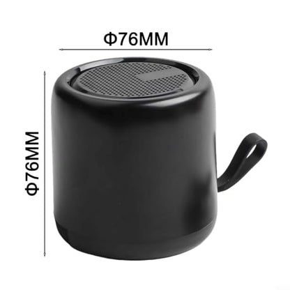 Wireless Speaker with 5.0, 24H Playtime, IPX4 Waterproof, Portable for Outdoor Travel Home Party, Compact Design(black) - color: black