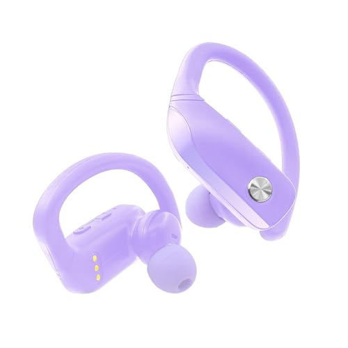 Klowcok Silicone Eartips Replacement for bmani T16 / bmanl T16 Earbuds | 9 Pairs, S/M/L, Purple