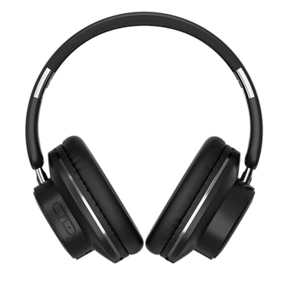 H9 Rotatable Wireless Headphones Over The Ear (Black) | Bluetooth Headsets,1.5m Audio Cable,Built-in Mic, Deep Bass Foldable Hi-res Lightweight, for Home,Travel,iOS,Android,Outdoor - color: Black