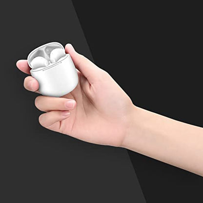 yobola Wireless Earbuds Super Lightweight Bluetooth Headphones Deep Bass | Comfortable Fit, Mini Wireless Earphones for Fitness, Clear Calls, Built-in Mic, 25H Playtime, Touch Control, IPX5 Waterproof