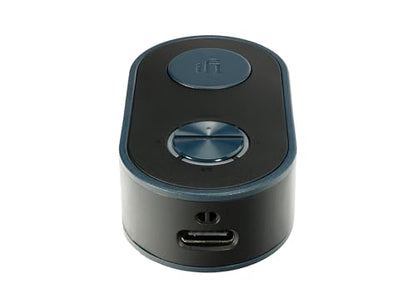 iFi UP Travel - Portable HI-FI Bluetooth 5.2 Transmitter and Receiver - Supports Dual Headphone Pairing - 3.5mm AUX Wireless Audio Transmitter for Use in Cars, Airplanes, or While Traveling