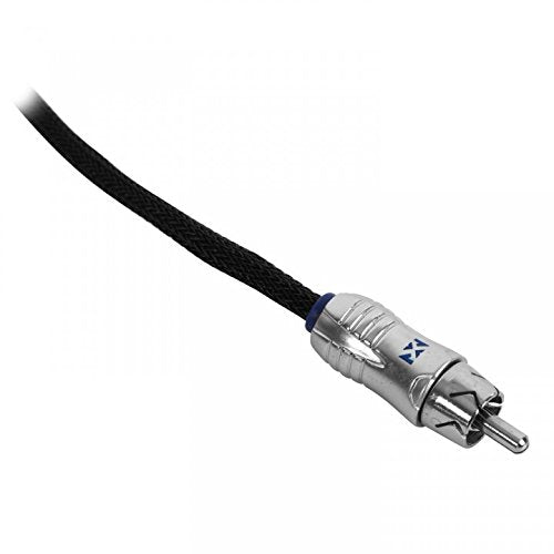 NVX XIX2F | Oxygen Free Copper Double Twisted Pair X-Series with Shielded Noise Reduction and Split-tip Silver-Plated Machined ends - size: 1 Male to 2 Female Y-Adapter