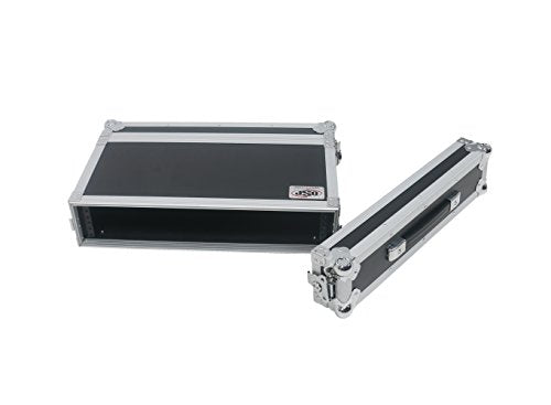 OSP Cases | ATA Road Case | 2-Space Effects Rack | 10" Deep | RC2U-10 - size: 2 Space, 10"