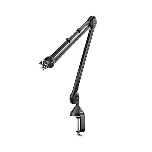 RØDE PodMic USB Versatile Dynamic Broadcast Microphone With XLR and USB Connectivity for Podcasting, Streaming, Gaming, Music-Making and Content Creation & PSA1 Swivel Mount Studio Microphone Boom Arm