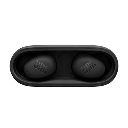 JBL Vibe Buds 2 - Noise Cancelling Earbuds - Black | JBL Pure Bass sound, Active Noise Cancelling with Smart Ambient, 4 mics for crisp, clear calls, Water and dust resistant - color: Black