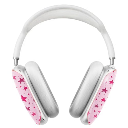 iBenzer Protective Case for AirPods Max Headphones, Ear Cups Cover for Apple AirPods Max (2024 USB-C / 2020 Lightning), Rosy Stardust, AP-MAX-87 - color: Rosy Stardust