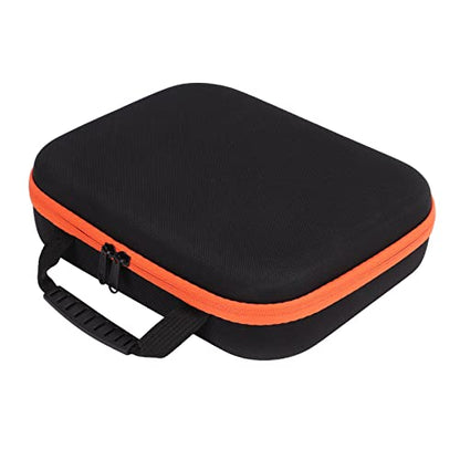 Sonew Tool Storage Bag,Tool Pouch Bag, Wide Mouth Tool Bag, Oxford Fabric Accessory Storage Case, for Electric Grinder Drill - size: Short