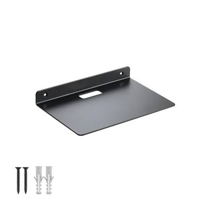 Small Wall Shelf,3.0mm Aluminum Alloy Small Floating Shelf,for Bathroom, Bedroom, Living Room, Kitchen,Office(10 inch Floating Shelf) - size: 10 inch floating shelf