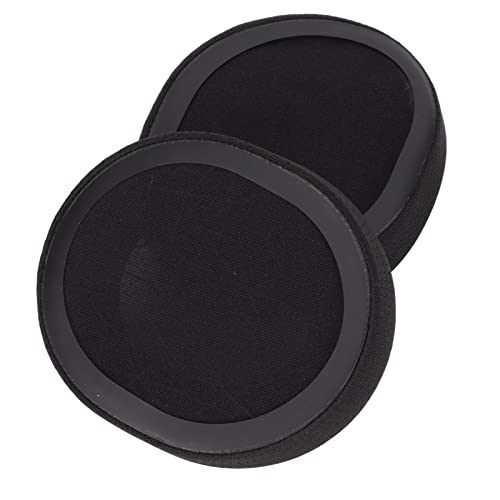Replacement Ear Cushion Pads with Memory Foam Protein Leather for 3 5 7 Pro ATH M40X M50X MDR 7506 Cloud 2 Black V2 (Black earpads with Green Silk Screen) - color: Black earpads with green silk screen