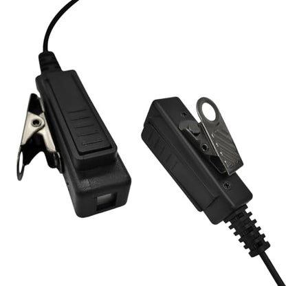 Radio Headset Walkie Talkie Earpiece with Mic Ear Piece 2 Way Radio Earphone 2pin Headphone Compatible for Hyt Hytera bd502i bd552i bd612i tc508 pd562i pd402i pd482i