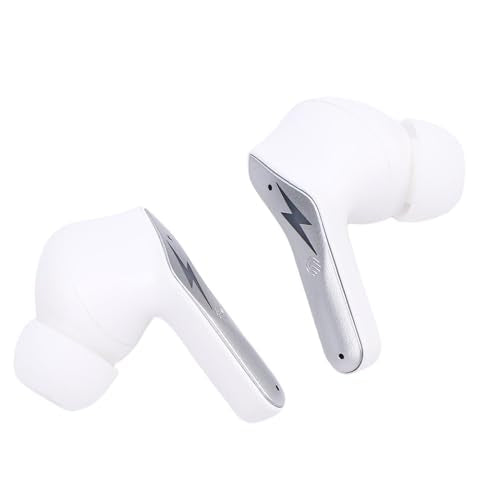 Yunseity Wireless Gaming Earbuds, 20ms Low Latency Game Earphones with Noise Canceling Mic, 2.4GHz & Bluetooth 5.3 Dual Mode, Comfortable in Ear Earphones for PC Laptop Phone (White) - color: White