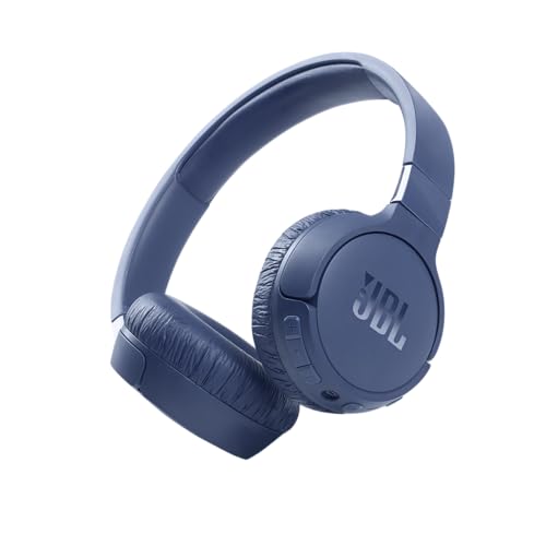 JBL Tune 660NC - Active Noise-Cancelling Headphones - Blue | Active Noise Cancelling, JBL Pure Bass Sound, Up to 44 hours of battery life with ANC, Wireless Bluetooth Streaming - color: Blue