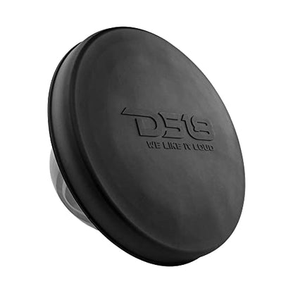 DS18 Hydro CS-10/BK 10" Silicone Marine Speaker Cover - Water, Dust and UV Rays Protection - Compatible with Tower Speakers - Great Durability - Special Edition (Pair) - color: Black, size: 10 Inches