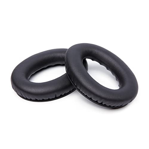 WC Wicked Cushions Upgraded Replacement Ear Pads for Bose Headphones - Compatible with QC15 / QC25 / QC35 & 35 ii / QC2 / AE2 / AE2i / AE2W / Soundlink - Softer Leather, Luxury Memory Foam | Black - color: Black