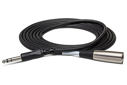 Hosa STX-120M Balanced Interconnect - 1/4-inch TRS Male to XLR Male - 20 Foot