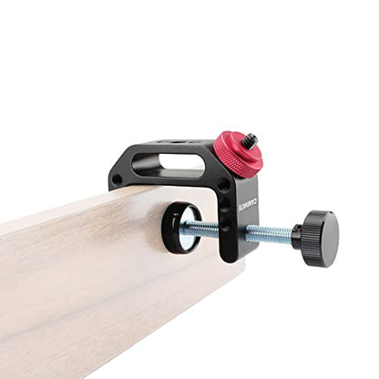 CAMVATE C Clamp with 1/4"-20 Thread Screw Mount for Microphone Stand Mount