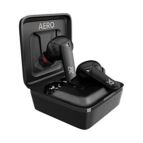 AERO True Wireless Gaming Earbuds, 50ms Ultra-Low Latency, Lite Surround Sound, Bluetooth 5.0 in-Ear Headphones, Noise Reducing Dual-Microphones, for Android and iOS