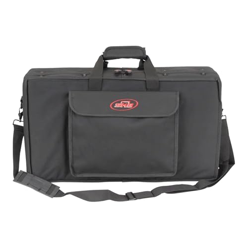 SKB 1SKB-SC2111 Foot Controller Soft Case (1SKBSC2111) | Rigid foam frame holds its shape, plush padded walls, doubles as a pedalboard bag, dual zippers, 21 inch carry strap