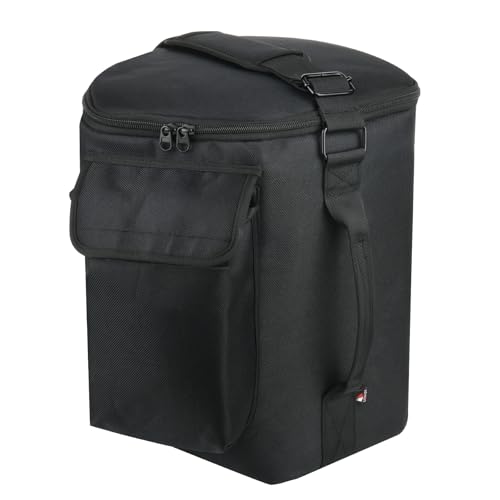 Travel Carrying Case for Bose S1 Pro/Bose S1 Pro+, Slip Cover Case with Shoulder Strap &Accessory Pocket, Portable Carry Bag Holder w Handle Strap for Bose Speaker (Black)