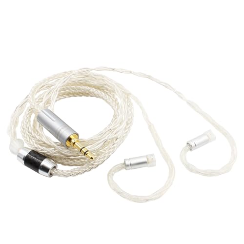 Youkamoo 3.5mm IEM Earphones Replacement Cable Compatible with Sennheiser IE80 IE80S IE8 IE8i, in-Ear Monitor Earphone Upgrade Cord 4ft/1.2m - style: 3.5mm