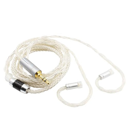 Youkamoo 3.5mm IEM Earphones Replacement Cable Compatible with Sennheiser IE80 IE80S IE8 IE8i, in-Ear Monitor Earphone Upgrade Cord 4ft/1.2m - style: 3.5mm