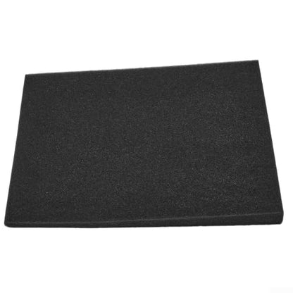 High Density Acoustic Foam Pads for 5-6 Inch Studio Monitor Speakers, Anti-Vibration Isolation Wedges, Black