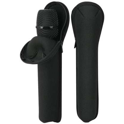 Microphone Case Wireless Mic Dust Cover Storage Pouch Compatible with JBL Wiress Microphone Neoprene Case Bag Wireless Karaoke Vocal Mics Protective Cover