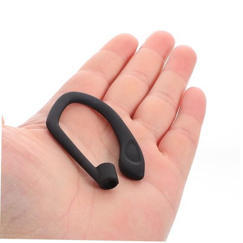 jojofuny 1pair Soft Silicone Ear Hooks for Earphones Loss Prevention Compatible Earbuds for Running Gym Jogging and Cycling