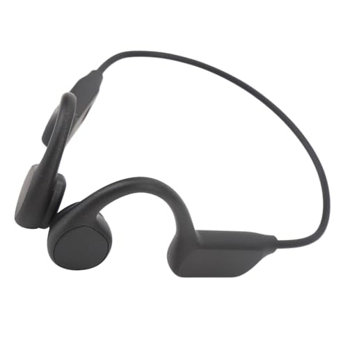 Bone Conduction Headphones, Open Ear IPX8 Water Proof Swimming Earphone, Lightweight Sports Noise Cancellation Headset for Running Cycling