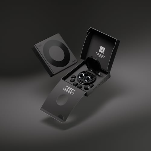 Loop Switch 2 Adjustable Ear Plugs - 3 Modes for Ultimate Control | 20-26dB SNR noise reduction. Flexible fit. For focus, travel, socializing, festivals & more - color: Black