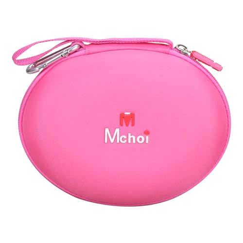 Headphone Case Fits for Beats Studio Pro/Solo 4 / Solo 3 / Studio 3 / for TOZO HA1/ for TOZO HT2 On-Ear Bluetooth Headphones, Case Only (Rose Red) - color: rose red