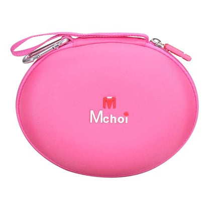 Headphone Case Fits for Beats Studio Pro/Solo 4 / Solo 3 / Studio 3 / for TOZO HA1/ for TOZO HT2 On-Ear Bluetooth Headphones, Case Only (Rose Red) - color: rose red
