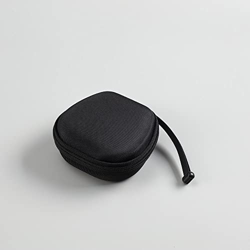 Hard Portable Protective Shell Skin Carrying Case for in-Ear Earphone Bag Decoding Headphone Amplifier Storage Box Cover (Black) - color: Black