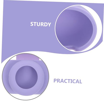 Silicone Protective Cover for Lightweight to Install Silicone Design Compatible and for Earphone and Charging Box - color: Purple