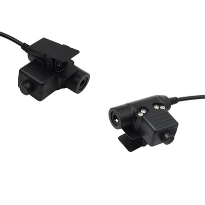 WODASEN Military U94 PTT Adapter Tactical Headset 7.0mm Push to Talk Connector for Motorola Radio APX900 APX4000 APX6000 APX7000 APX8000 XPR6550 XPR7350 XPR7550 XPR7550e XPR7350e NATO-US Wiring