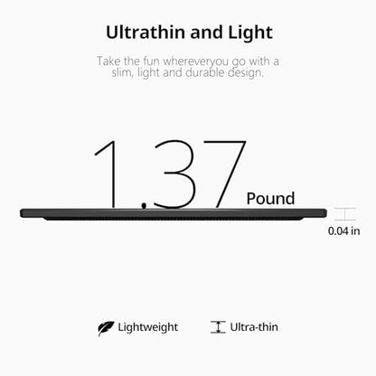 Anyuse 15.6" FHD IPS USB-C HDMI Portable Monitor | 15.6" FHD IPS ultra-slim zero-frame, kickstand, USB-C/HDMI, for PC/Mac/Phone/PS/Xbox/Switch, gaming. - size: 15.6"Portable