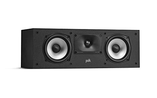Polk Audio Monitor XT30 Compact Center Channel Speaker (Midnight Black) - style: Compact Center Channel Speaker (XT30)