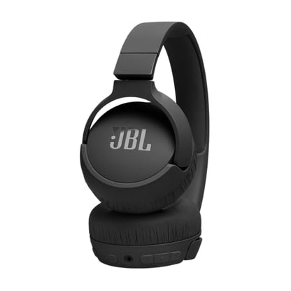 JBL Tune 670NC - Wireless On-Ear Headphones - Black | Adaptive Noise Cancelling with Smart Ambient, Bluetooth 53 with LE Audio, JBL Pure Bass Sound - color: Black