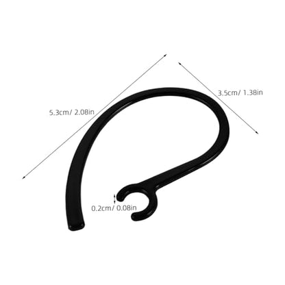 Toyvian 10pcs Slip Sports Earbuds Tips Silicone Ear Tips Comfortable Ear Hook Earbud Holder Drop Earhooks Accessories Portable Design for Running Gym Travel