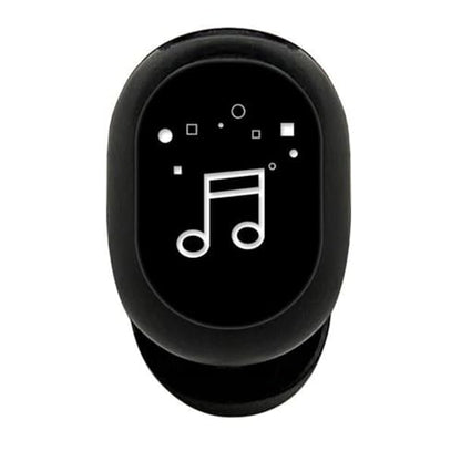 Fabater Single Ear Bluetooth Headset, BT 5.0 3 Hour Playtime Mini Wireless Earbuds, Truck Driver Headset with Touch Control Dual Interconnection IPX4 Sweatproof for Smart Phones PC TV (Black) - color: Black