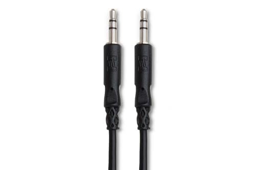 Hosa CMM-105C Stereo Interconnect, 3.5 mm TRS to Same, 5 Feet - size: 5 Foot, style: TRS