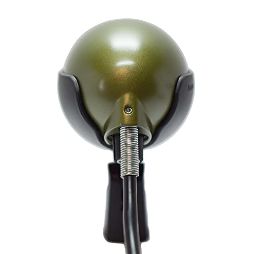 Ammo Clip 520 Bullet Mic Holder Compatible With Shure 520DX Green Bullet, Superlux D112/C and Other Similar Harmonica Microphones (Natural Black) - color: Natural Black