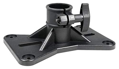 Rockville RVSSA1 Universal 35mm Speaker Stand Mounting Pole Adapter Bracket | Tripod Compatible, PA Speaker Mount, Durable Plastic, Adjustable Lock Nut, Compact, Lightweight, Hardware Not Included - size: 1 Count (Pack of 1)