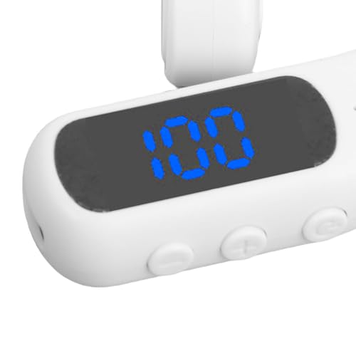AMONIDA Bluetooth Headset, Single Ear Headset with Earhook Design, Noise Canceling Wireless Handsfree Earpiece for Trucker Driver Business (White) - color: White
