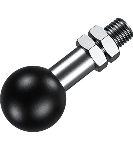 BRCOVAN 2 Pack, 1'' Ball Adapter with M10 x 1.25 x 15 Threaded Post